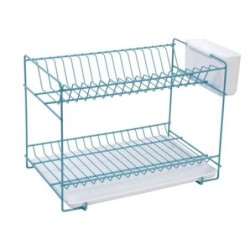 ESCURREPLATOS PEQUEÑO VINTAGE TURQUESA 89050