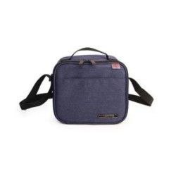 LUNCHBAG CITY AZUL (2X0.6L CONT.)