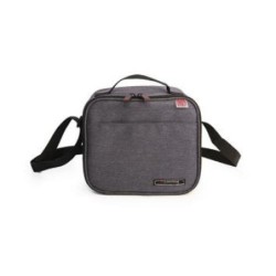 LUNCHBAG CITY GRIS (2X0.6L CONT.)