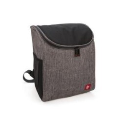 BOLSA NEVERA MOCHILA 20 L. GRIS JASPEADA