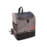 BOLSA NEVERA MOCHILA 15 L. 2 EN 1 GRIS JASPEADA