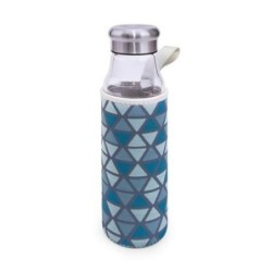 BOTELLA DE VIDRIO AZUL 550 MILILITROS 8207-VA