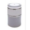 TERMO LUNCHBOX DOBLE GRIS INOX 0,9 LITROS 8343-I