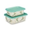 SET 2 CONTENEDORES COLIBRI FIBRA BAMBU COO127