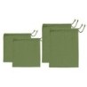 SET 4 BOLSAS VERDES 22X27/30X40 PARA VERDURAS