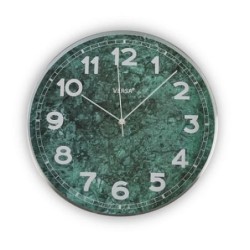 RELOJ ALUMINIO MARMOL VERDE 31 CM. 18560270