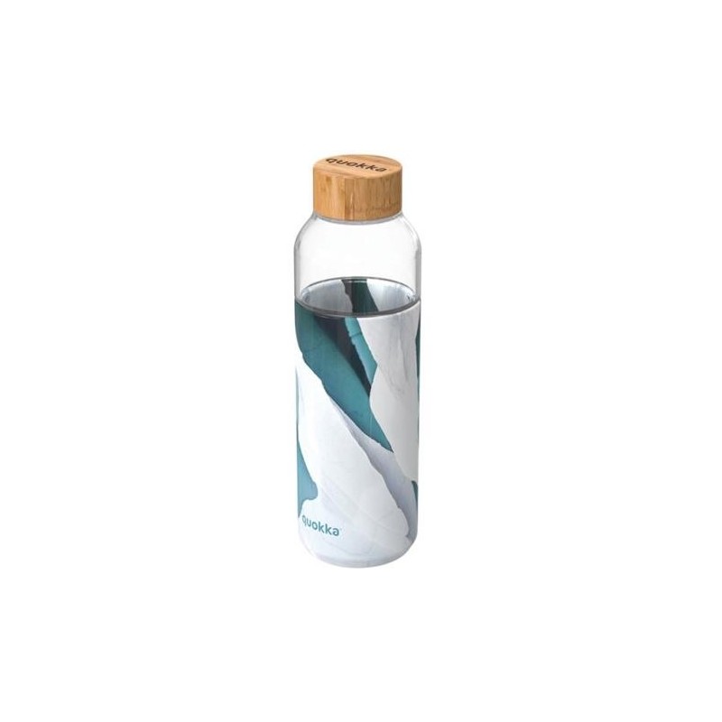 BOTELLA CRISTAL REDONDA CON FUNDA ICEBERG 660ML