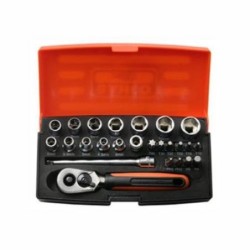 JUEGO VASO-PUNTAS 25 PIEZAS 1/4" SL25