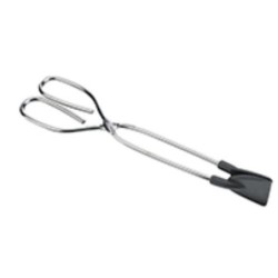 PINZAS BARBACOA INOX. C/PALAS NYLON 30 CM. 420536