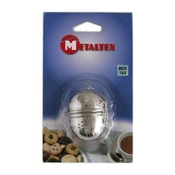 BOLA TE INOXIDABLE CON CARTON 253800
