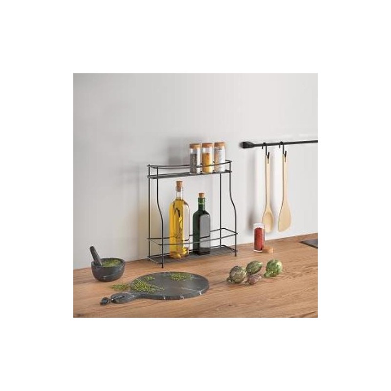 ESTANTE ESPECIERO VERTICAL 'BALSAMICO LAVA'