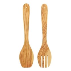 JUEGO 2 CUBIERTOS ENSALADA 30 CM. OLIVO 580630
