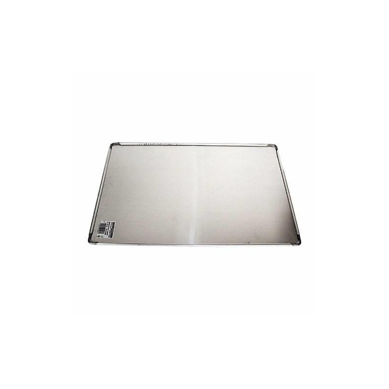 BANDEJA CON BORDON INOXIDABLE 28X38 CM. 21538