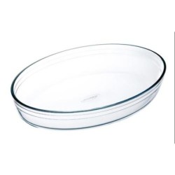 FUENTE VIDRIO OVAL 30X21 CM. OCUISINE 4936035