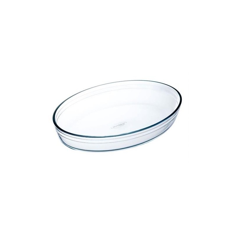 FUENTE VIDRIO OVAL 39X27 CM. OCUISINE 4936037