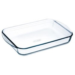 FUENTE VIDRIO RECT. 39X24 CM. 3L OCUISINE 4936336