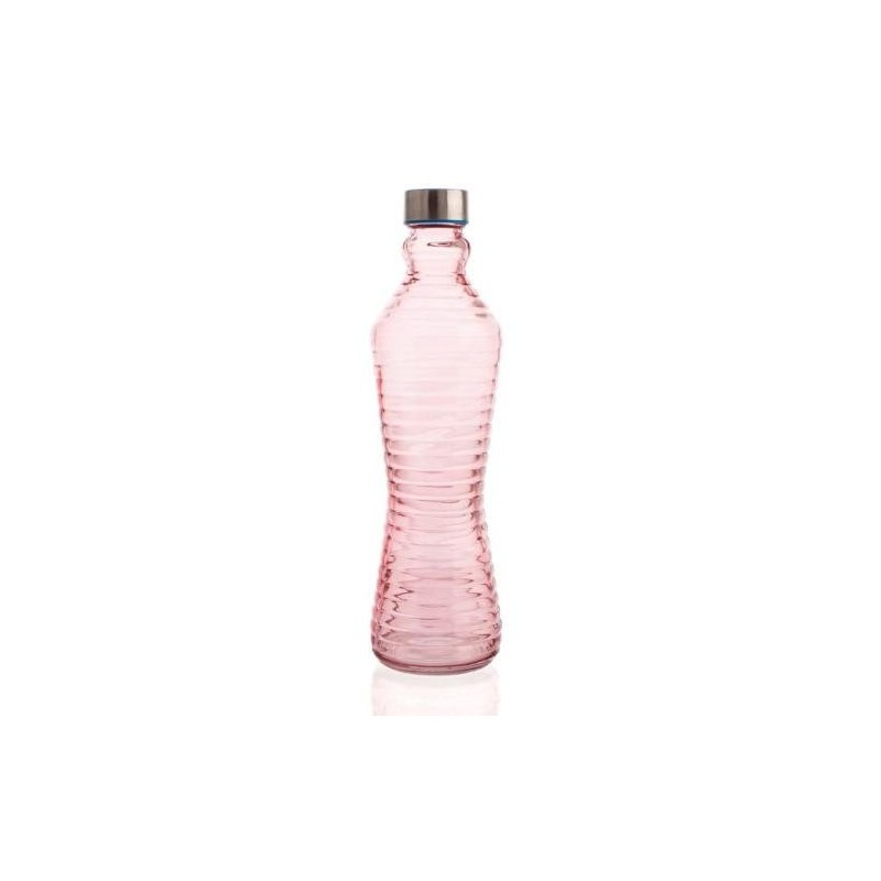 BOTELLA 1L. C/TAPON LINE ROSA QD 7522049