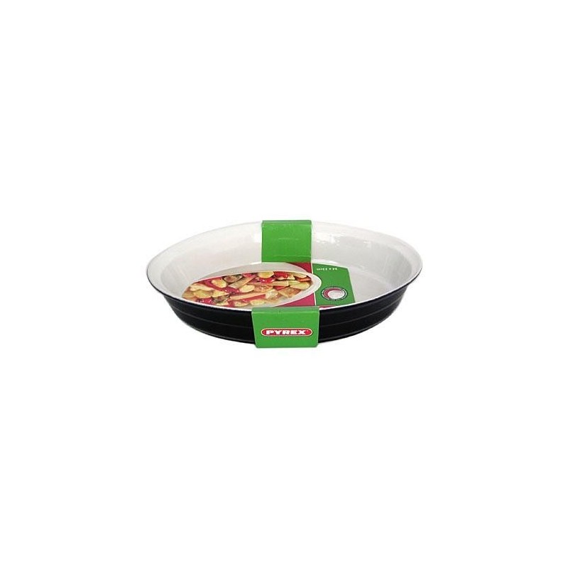 FUENTE OVAL PYREX34X23 CERAM AZUL/BALNCO
