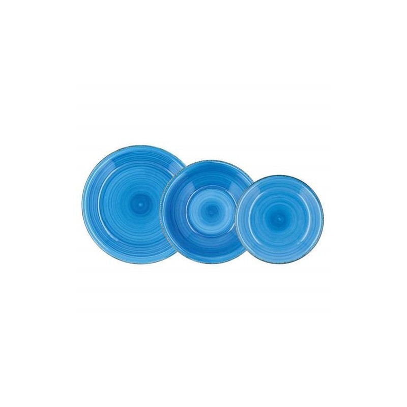 VAJILLA 18PCS AZUL VITA QUID 7734002