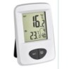 TERMOMETRO DIGITAL CON RELOJ Y SENSOR TEMPERATURA