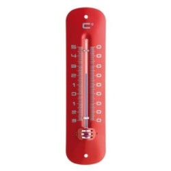 TERMOMETRO METAL ROJO 12.2051.05
