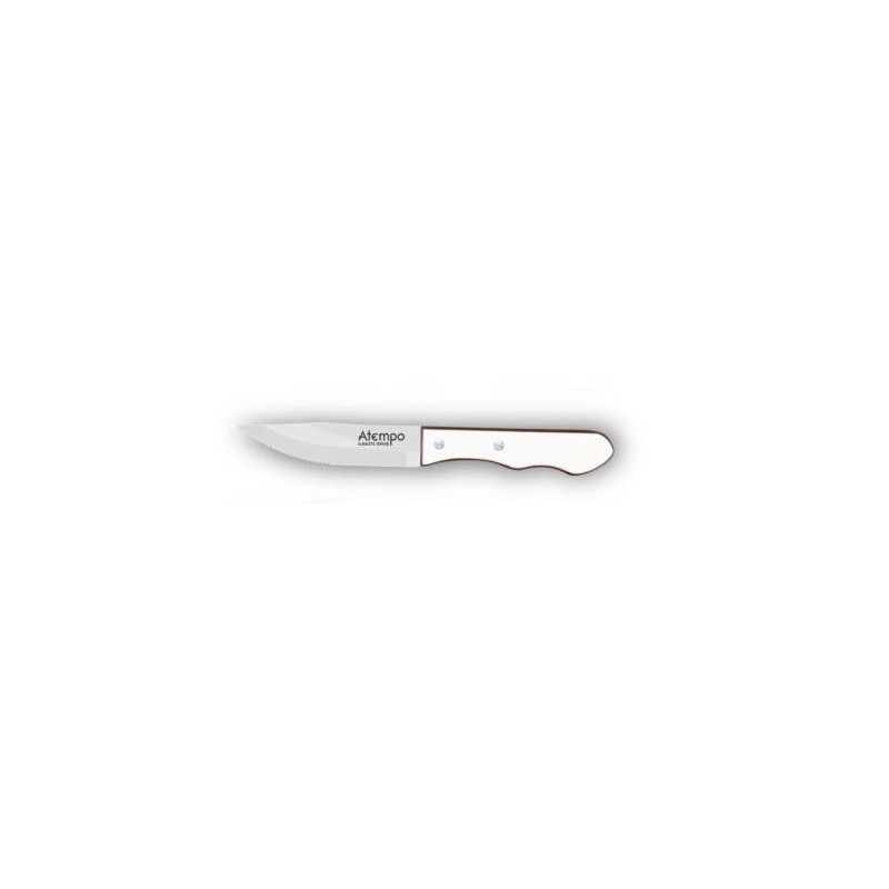CUCHILLO PARA CHURRASCO MANGO BLANCO 125-13
