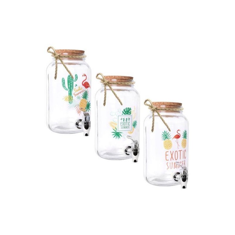 DISPENSADOR BEBIDA 3,5 LITROS MODELOS SURTIDOS