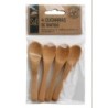 SET 4 CUCHARAS PEQUEÑAS BAMBU KA3902