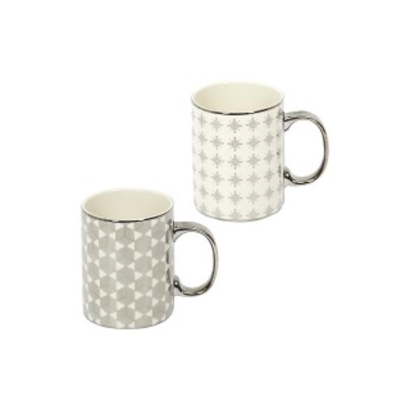 MUG 300 ML SILVER SURTIDO KA5416