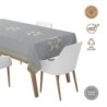 ROLLO MANTEL 1,2X5CM NAVIDAD PLATA ESTAMPADO 7768