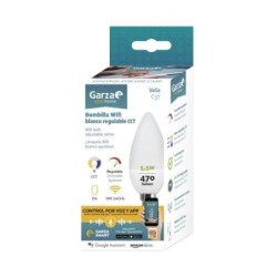 BOMBILLA VELA CCT+DIM SMART WIFI E14 5,5W 470LM