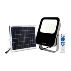 FOCO PROYECTOR LED SOLAR 60W C/MANDO 65K
