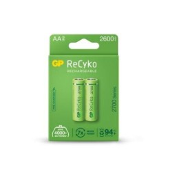 PILA RECARG.PRECARGADA RECYKO LR6-AA 1,2V.(2 UDS.)