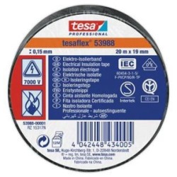 CINTA AISLANTE 20X19 NEGRA 53988-01