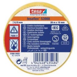CINTA AISLANTE 20X19 AMARILLA 53988-91