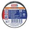 CINTA AISLANTE PROFESIONAL 10 M X 15 MM NEGRO