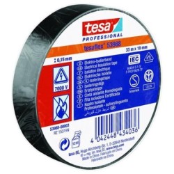 CINTA AISLANTE PROFESIONAL 33 M X 19 MM NEGRO