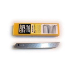 CUCHILLA 9X80 MM. (JUEGO 50) AB-50