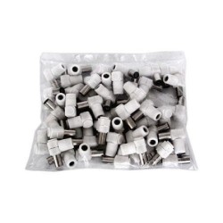 CONECTOR CODO HEMBRA BLANCO 70101