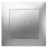 PULSADOR LUMINOSO 10 AH. 250 V. ALUMINIO 9211