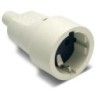 BASE TT. 16 AH. 250 V. PVC GOMA BLANCA 2104B