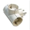 ADAPTADOR TRIPLE TT. LATERAL 16 AH. 250 V. 1307