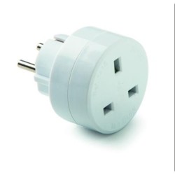 ADAPTADOR EUROPEO-INGLES 13-16 AH. 250 V. 1415