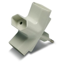 ADAPTADOR TRIPLE 10 AH. 250 V. 1217 BLISTER
