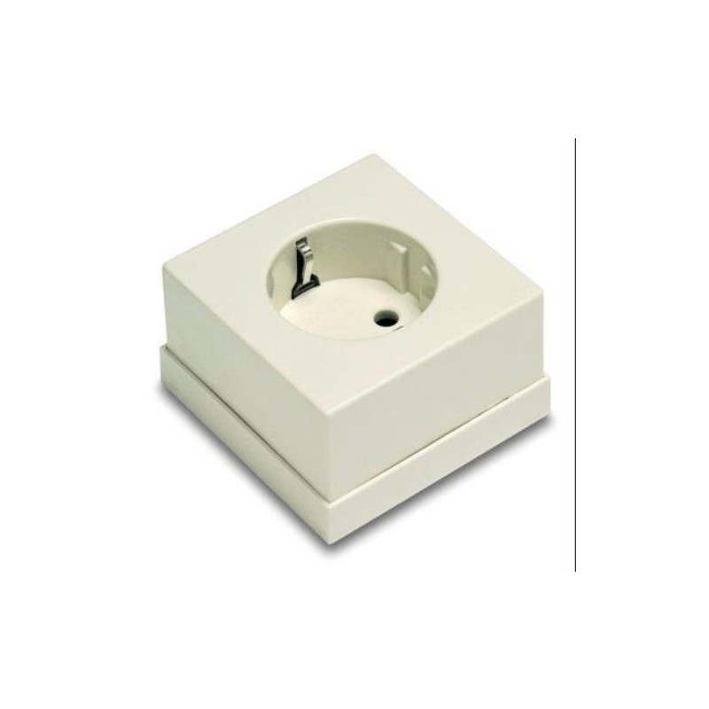 BASE TOMA TIERRA LATERAL SUPERFICIE 5023 BLANCO
