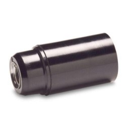 PORTALAMPARAS LISO E-14 NEGRO 461