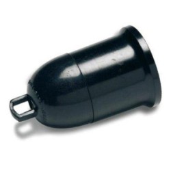 PORTALAMPARAS PARA OBRAS E27 NEGRO 175-N