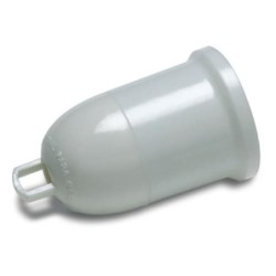PORTALAMPARAS PARA OBRA E27 BLANCO 175 BLISTER