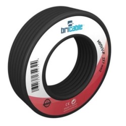 CABLE MANGUERA PLANA H03VVH2-F 2X0.75 NEGRA 10M