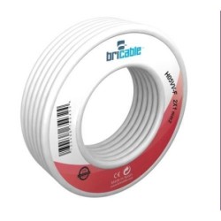 CABLE MANGUERA REDONDA H05VV-F 3X2.5 BLANCA 5M